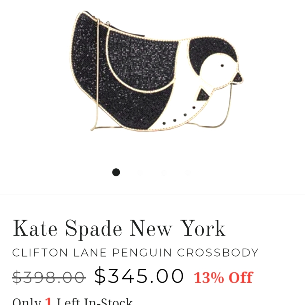 Kate Spade New YorkCLIFTON LANE PENGUIN CROSSBODY